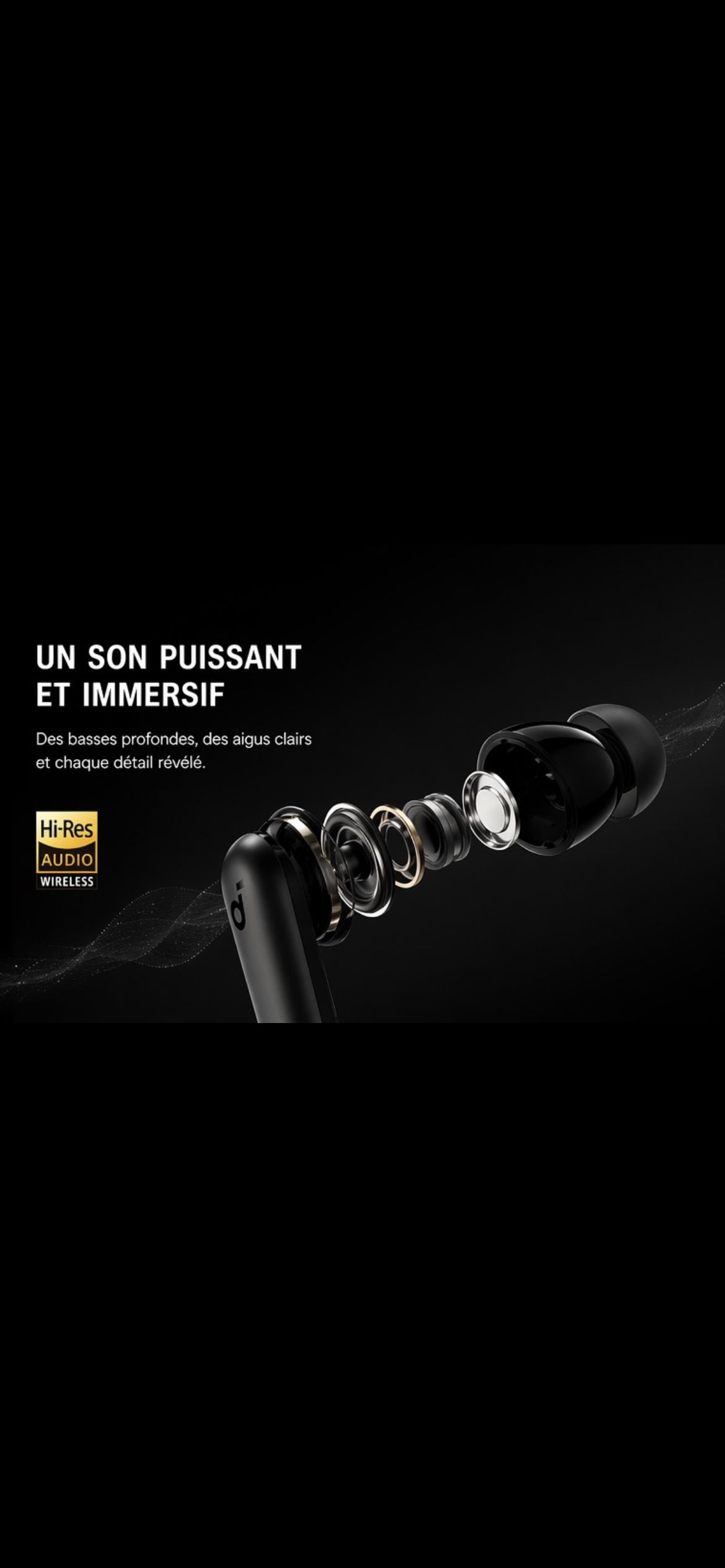 Écouteurs Bluetooth 5.3 – ANC 24h