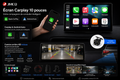 Autoradio CarPlay 10" – Android Auto & Caméra
